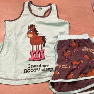 Lazy one- pj set- small